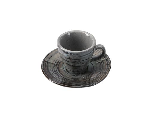 Porland Stoneware Vintage Tabaklı Kahve Fincanı 75cc
