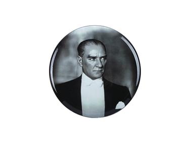  Porland Atatürk Desen1 Dekoratif Tabak 28cm