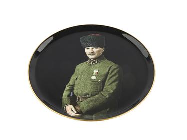  Porland Atatürk Desen2 Dekoratif Tabak 28cm